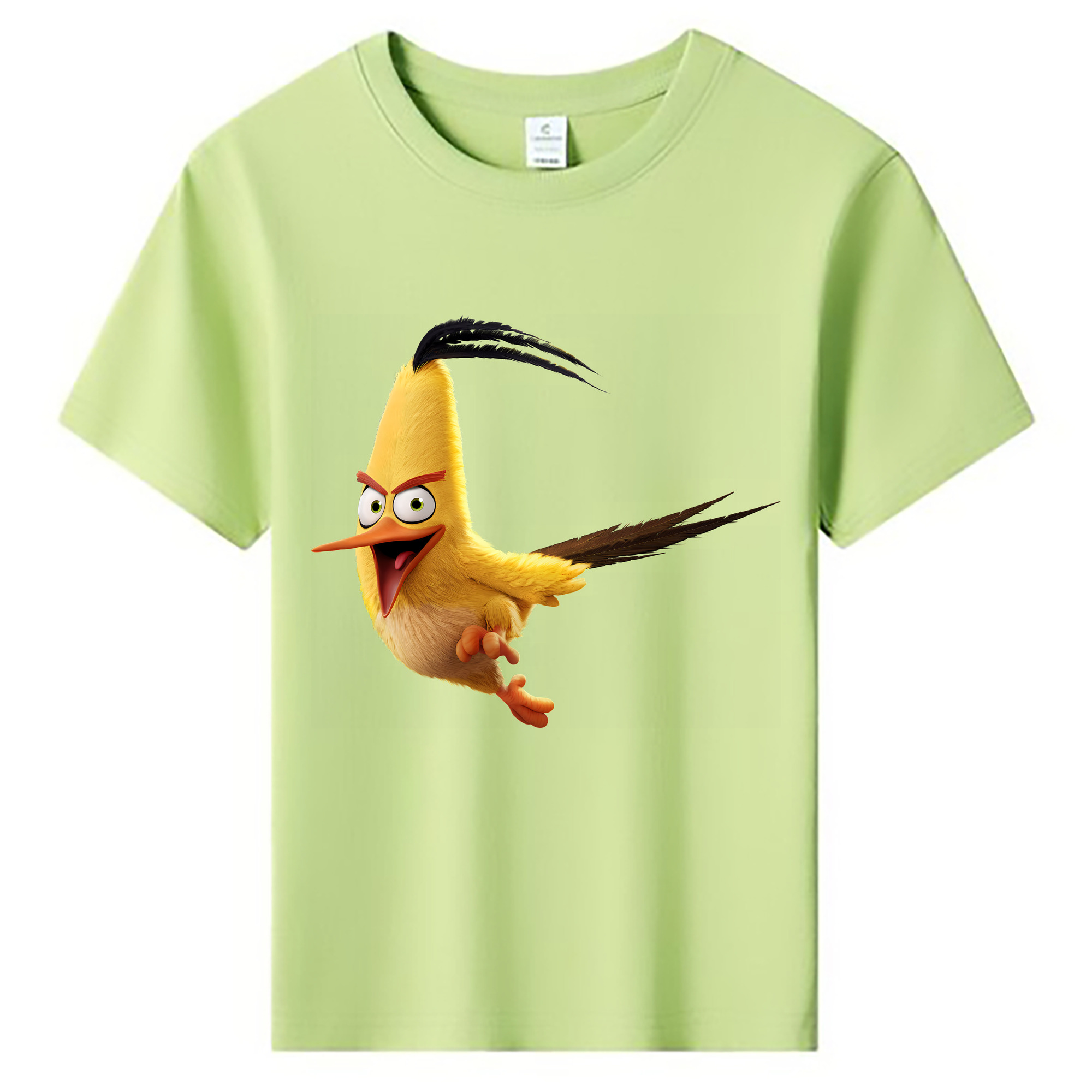 （画像用） Angry Birds アングリーバード 綿100％キッズTシャツ（フロントプリント）
